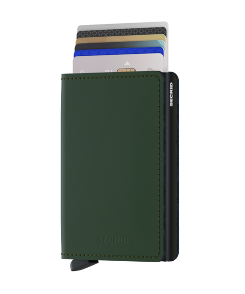 SECRID Slimwallet Matte Green-Black