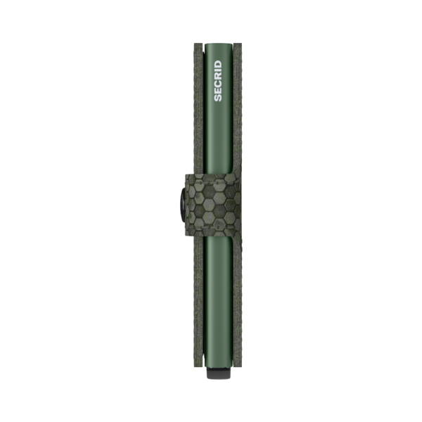 SECRID Miniwallet Hexagon Green