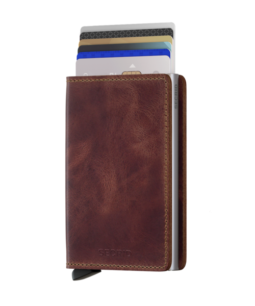 SECRID Slimwallet Vintage Brown