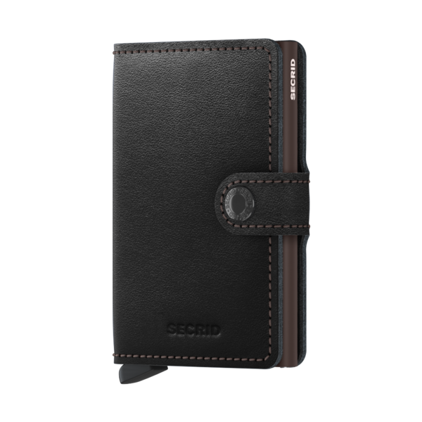 SECRID Miniwallet Original Black-Brown