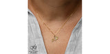 I AM CANADIAN 10K Yellow Gold Canadian Diamond Moose Pendant