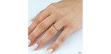CHI CHI COLLECTION 10K Rose Gold Sunset Ombre Ring