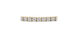 ILLUMINAIRE 10K Yellow & White Gold 1.00cts Diamond Tennis Bracelet