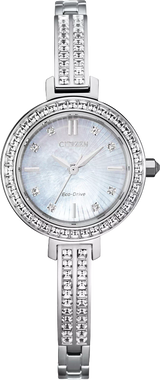 CITIZEN Silhouette Crystal Eco-Drive Watch - 25mm