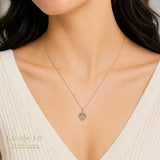 LUJO 10K Yellow Gold Lab Grown Diamond Heart Shape Pendant