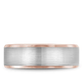 BLEU ROYALE 14K White & Rose Gold 7.5mm Ring