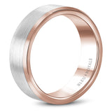 BLEU ROYALE 14K White & Rose Gold 7.5mm Ring