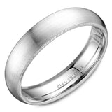 BLEU ROYALE 14K White Gold 5.5mm Ring