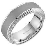 BLEU ROYALE Tantalum & 14K White Gold 8.5mm Ring