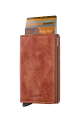 SECRID Slimwallet Vintage Cognac Brown