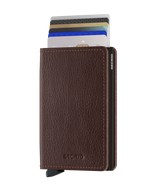 SECRID Slimwallet Veg Tanned (Leather) Espresso Brown