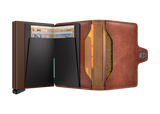 SECRID Twinwallet Vintage Cognac Brown