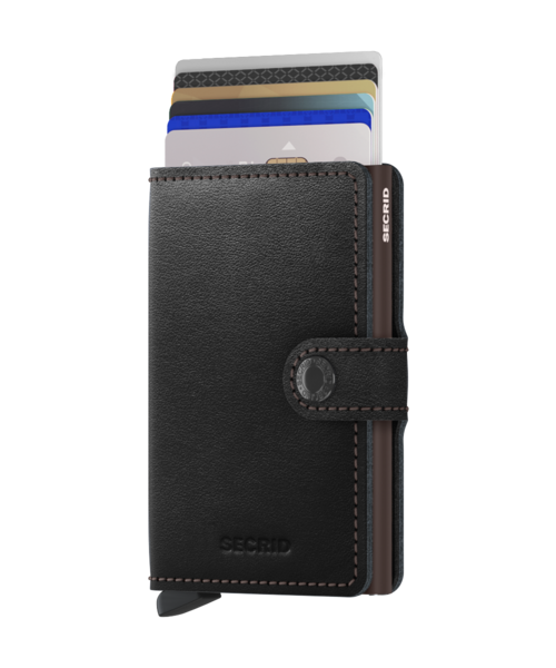 SECRID Miniwallet Original Black-Brown