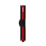SECRID Miniwallet Matte Black Red
