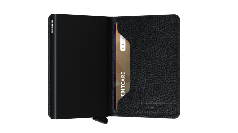 SECRID Slimwallet Veg Tanned (Leather) Black