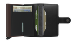 SECRID Miniwallet Original Black-Brown