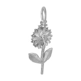 REMBRANDT Sterling Silver Daisy Flower Charm