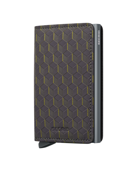 SECRID Slimwallet Optical Grey-Yellow