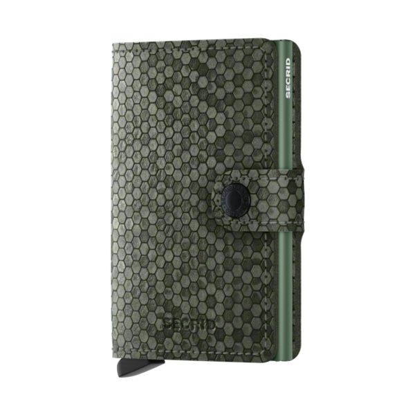 SECRID Miniwallet Hexagon Green