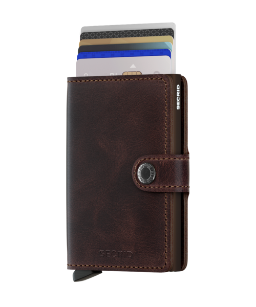 SECRID Miniwallet Vintage Chocolate