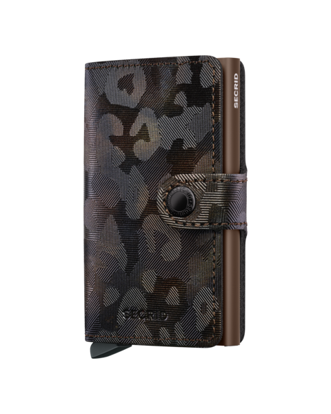 SECRID Miniwallet Jungle Brown