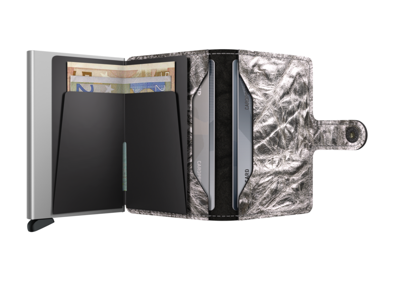 SECRID Miniwallet Crunch Silver