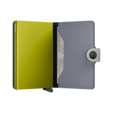 SECRID Miniwallet Matte Grey-Lime