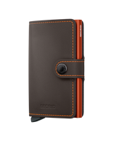 SECRID Miniwallet Matte Truffle-Orange