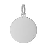 REMBRANDT Sterling Silver Nana Disc Charm