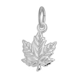REMBRANDT Sterling Silver Maple Leaf Charm