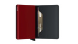 SECRID Slimwallet Matte Black & Red