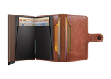 SECRID Miniwallet Vintage Cognac Brown