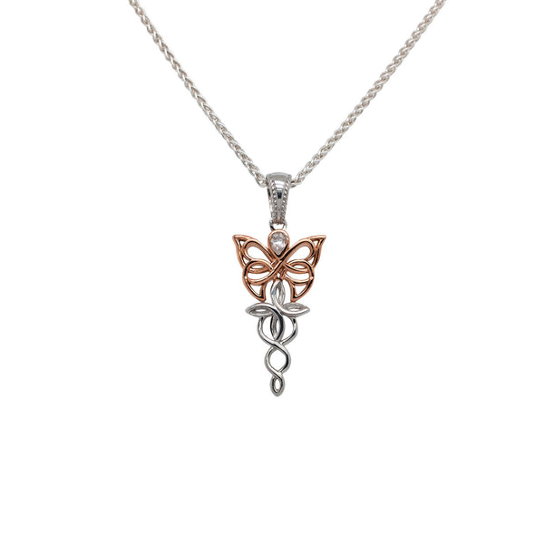 Butterfly Petite Pendant - Rose Gold